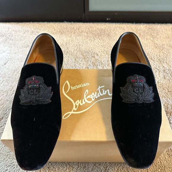 CHRISTIAN LOUBOUTIN DANDELION LOAFERS 42.5 - Picture 3 of 7